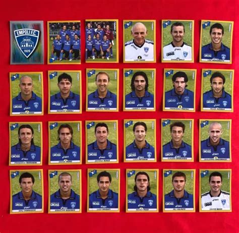 SQUADRA COMPLETA FIGURINE Stickers Calciatori Panini 2007 08 2008