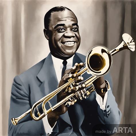 Bandleader, Trumpeter, and Vocalist Louis Armstrong. | by ...