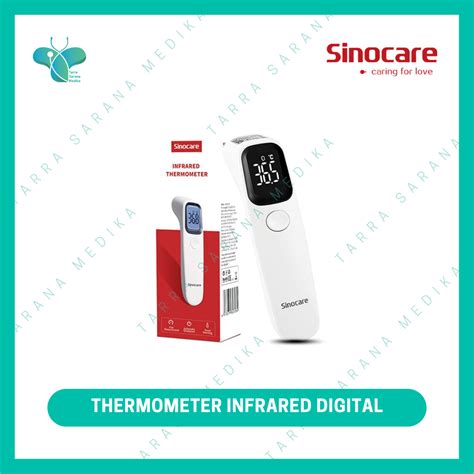 Sinocare Aet R1d1 Thermometer Infrared Digital Lazada Indonesia