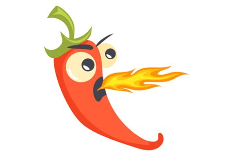 Angry Hot Pepper Mascot. Funny Cartoon C Graphic by smartstartstocker ...