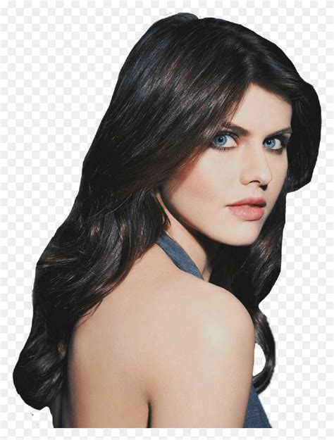 Alexandradaddario Sticker Alexandra Daddario, Hair, Black Hair, Face HD PNG Download – Stunning ...