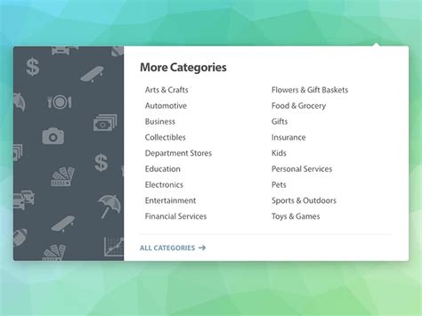 category list designs themes templates  downloadable graphic