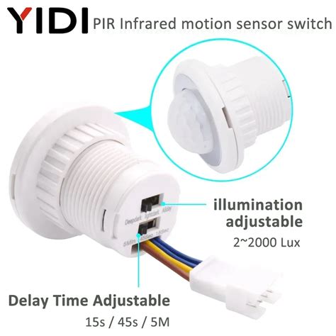 Licht Pir Infrarot Motion Sensor IR Detektor Schalter Auto Auf Off