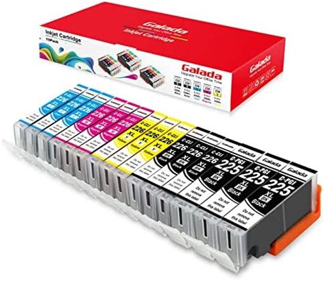 Galada Compatible Ink Cartridge Replacement For Canon Pgi Cli