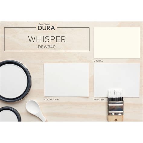 Whisper Bright And Neutral White Paint Color Dura