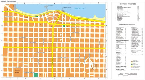 Mapa De La Paz Tamaño Completo