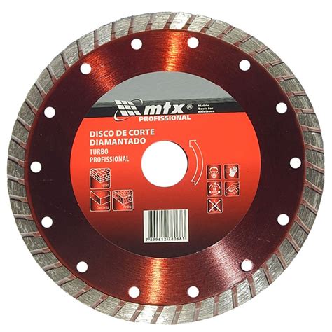 Disco De Corte Diamantado Turbo Mtx