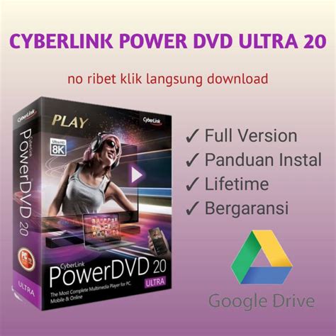 Jual Cyberlink Power Dvd Ultra Win Bit Shopee Indonesia