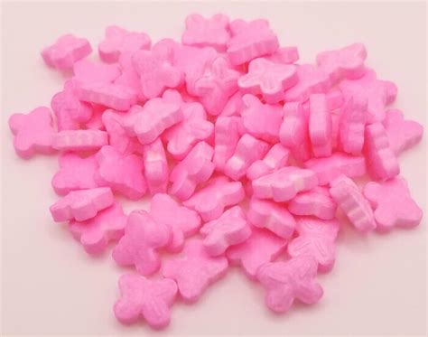 Ncs Pink Butterfly Edible Candy Sprinkles 8 Ounces Great