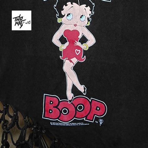 Vintage Rare Vintage 90s Betty Boop Custom T Shirt Size L Grailed