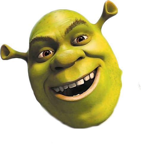 Shrek Head Svg