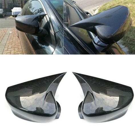 Carbon Fiber Ox Horn Rear View Side Mirror Cover Trim For Honda Accord 2008 2016 Ebay