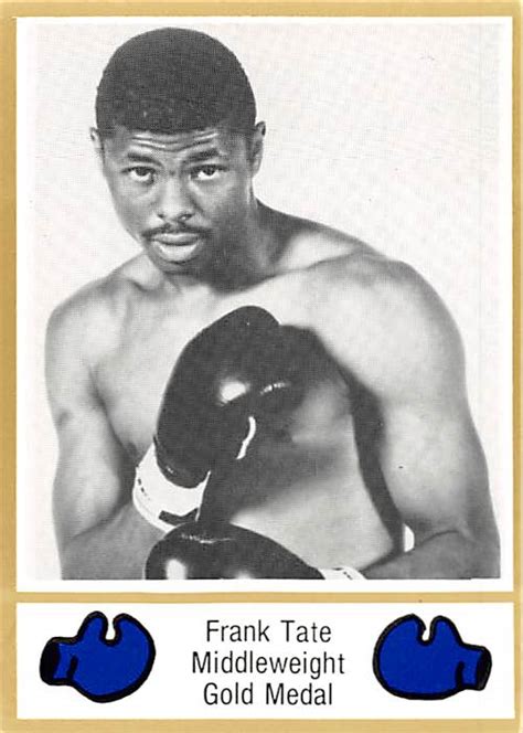 Frank Tate trading card (Middleweight Boxer) 1986 Browns Boxing #61 ...