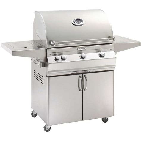 fire magic aurora    freestanding natural gas grill