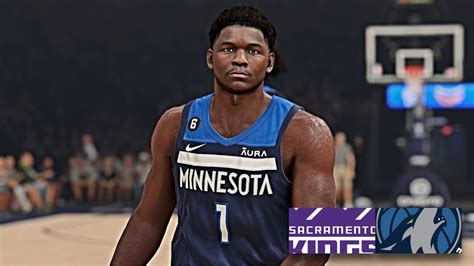 KINGS At TIMBERWOLVES NBA 2K23 Realism Gameplay NBA 2022 23 Season