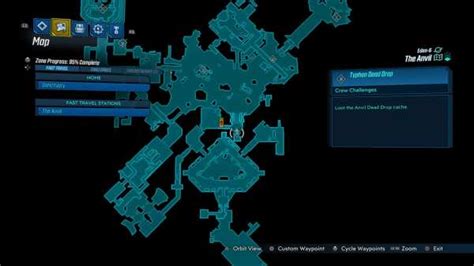 Borderlands 3 Anvil Crew Challenge Locations Typhon Logs Dead