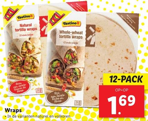 Wraps Aanbieding Bij Lidl