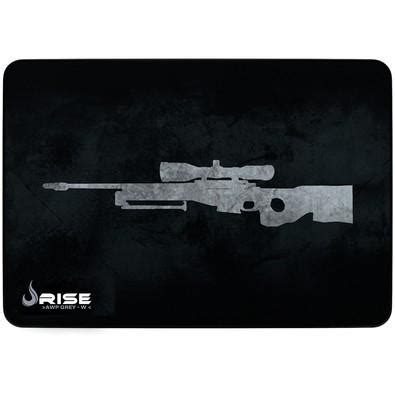 Mousepad Gamer Rise Mode AK47 Speed Grande 420x290mm Vermelho RG