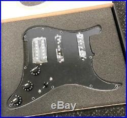 Genuine FENDER Pre Wired HSS SHAWBUCKER GEN4 Loaded BLACK Strat