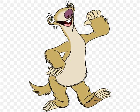 Sid Sloth Scrat Ice Age Clip Art, PNG, 489x658px, Sid, Animal Figure ...