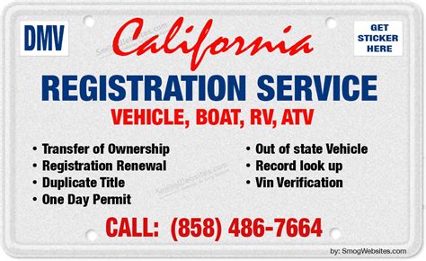 Vehicle Registration - All Services in One location | Poway Smog Station