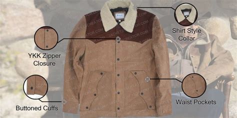 Yellowstone Season John Dutton Suede Jacket Jackets Creator