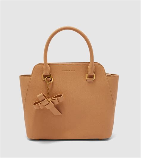 Buy Charles Keith Classic Handbag Black Nude In Nude ThStreet Qatar