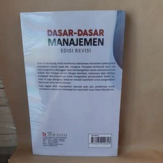 Jual Buku Dasar Dasar Manajemen Edisi Revisi George R Terry Shopee