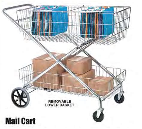 Nexel Wire Mail Carts | Prime Alliance Marketing