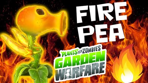 Fire Pea Level 10 Character Unlocked Plants Vs Zombies Garden