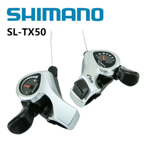 SHIMANO TOURNEY TX50 3 X 7 SPEED SIS INDEX BICYCLE THUMB SHIFTER SET