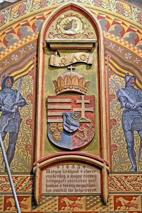 Hungary Coat Of Arms Of Matthias King Hungary History Hungary Budapest