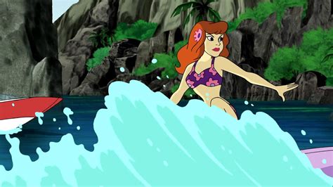 Daphne Blake surfing in Aloha Scooby Doo 21 by steamanddieselman on DeviantArt