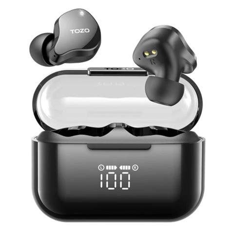 Tozo T18 Crystal Buds Auriculares Bluetooth Negro