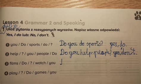 U Pytania Z Rozsypanych Wyraz W Napisz W Asne Odpowiedzi Brainly Pl