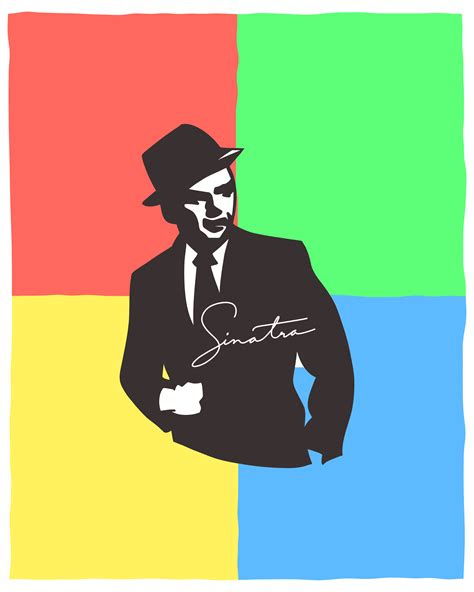 Frank Sinatra Pop Art Behance