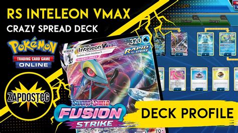 Rapid Strike Inteleon VMAX Deck Profile Fusion Strike Decklist Pokemon