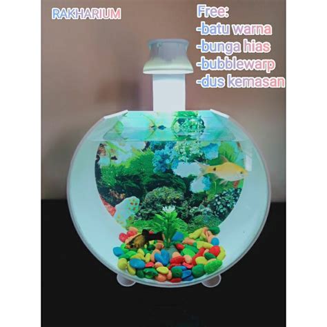 Jual AQUARIUM MINI AQUARIUM CUPANG AQUARIUM PVC AQUARIUM AKRILIK