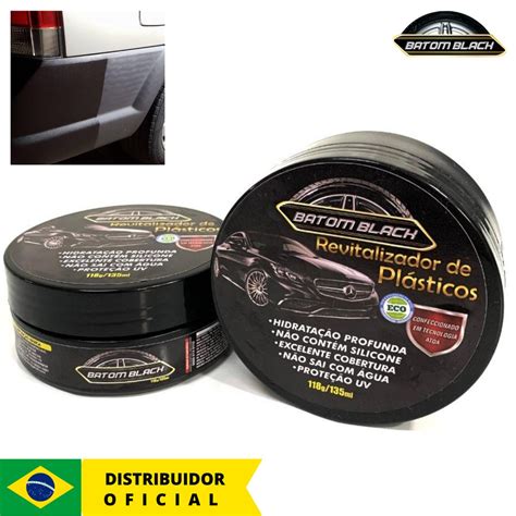 Revitalizador de Plásticos Batom Black Renovador Para choque Carnaúba