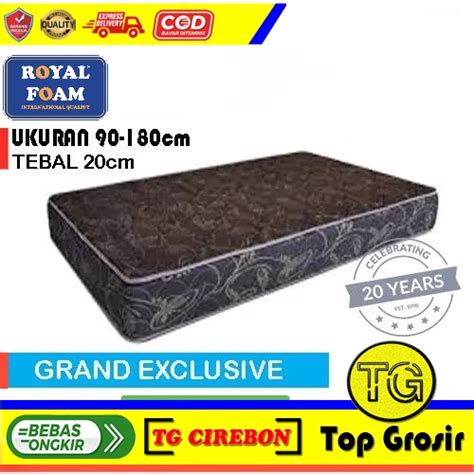 Jual Kasur Busa Royal Grand Exclusive Busa Royal Foam Ukuran Tebal 20cm