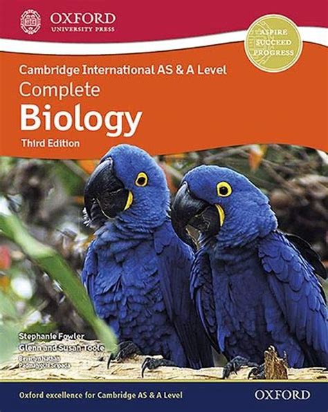 Cambridge International As A Level Complete Biology Student Book