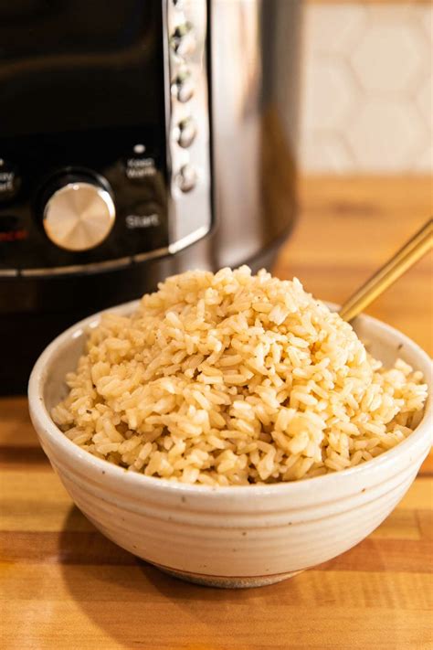 Easy Instant Pot Brown Rice Perfectly Fluffy Jar Of Lemons