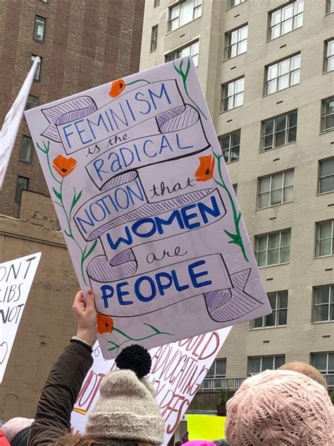 The 9 Best Signs From The 2019 Nyc Womens March You Must Love Life