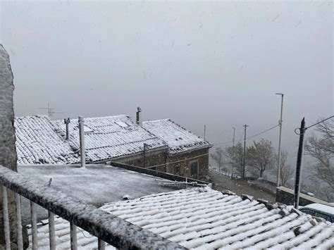 Monti Dauni Ecco La Prima Neve In Provincia Di Foggia Foggia Reporter