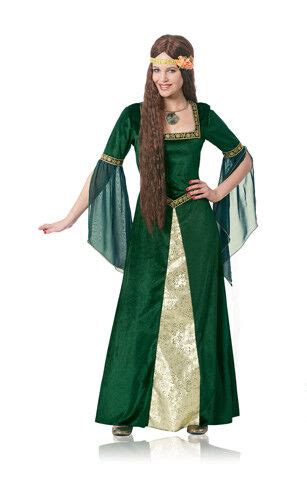 Womens Green Renaissance Lady Halloween Costume Ebay