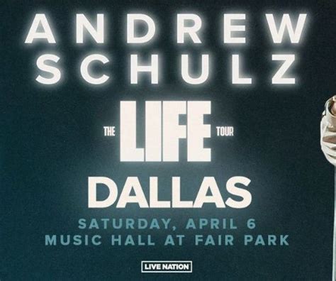 Andrew Schulz: The Life Tour | Fair Park