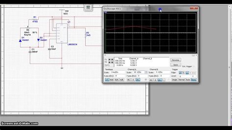 Pulse Width Modulation Using 555 Timer