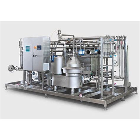 Stainless Steel Polished Automatic Liquid Milk Processing Plant