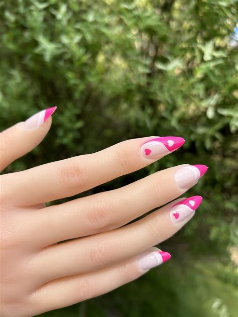 Pink Heart Nails Idea Vibrant Guide