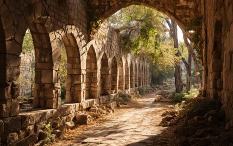 Premium Photo Ancient Classic Architecture Stone Arches